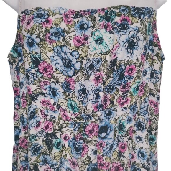 Stork & Babe Maternity Floral Midi Dress, M - Picture 3 of 8